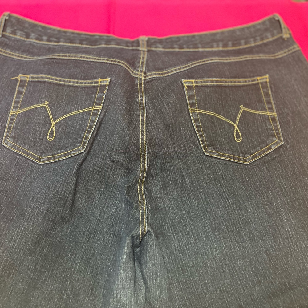 Just my size stretch classic denim blue jeans size 26 W